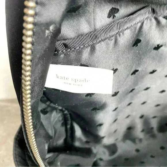 Kate Spade New York Dawn Large Black Nylon Backpack